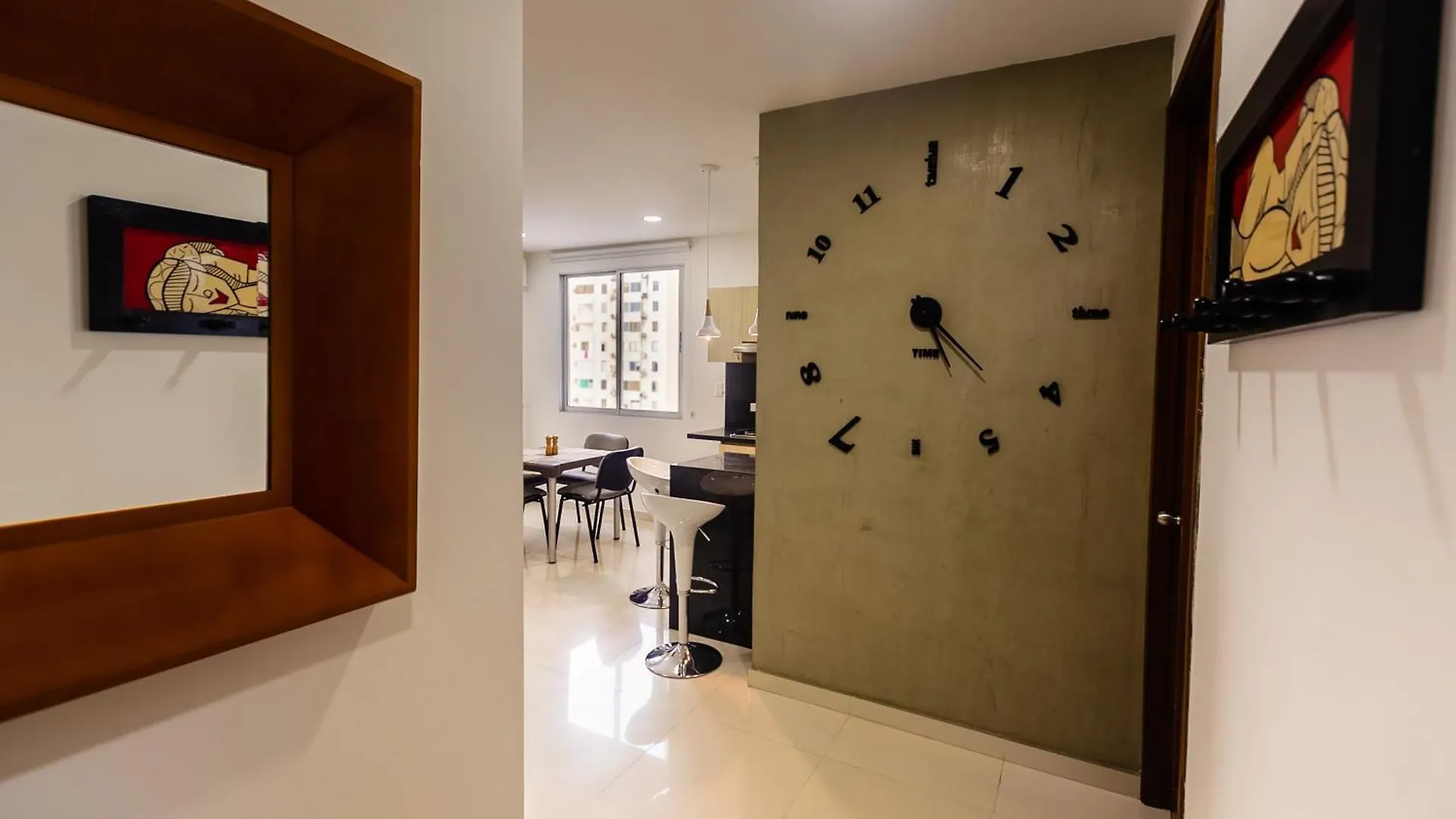 Encantador Apartamento El Laguito Bocagrande Cartagena