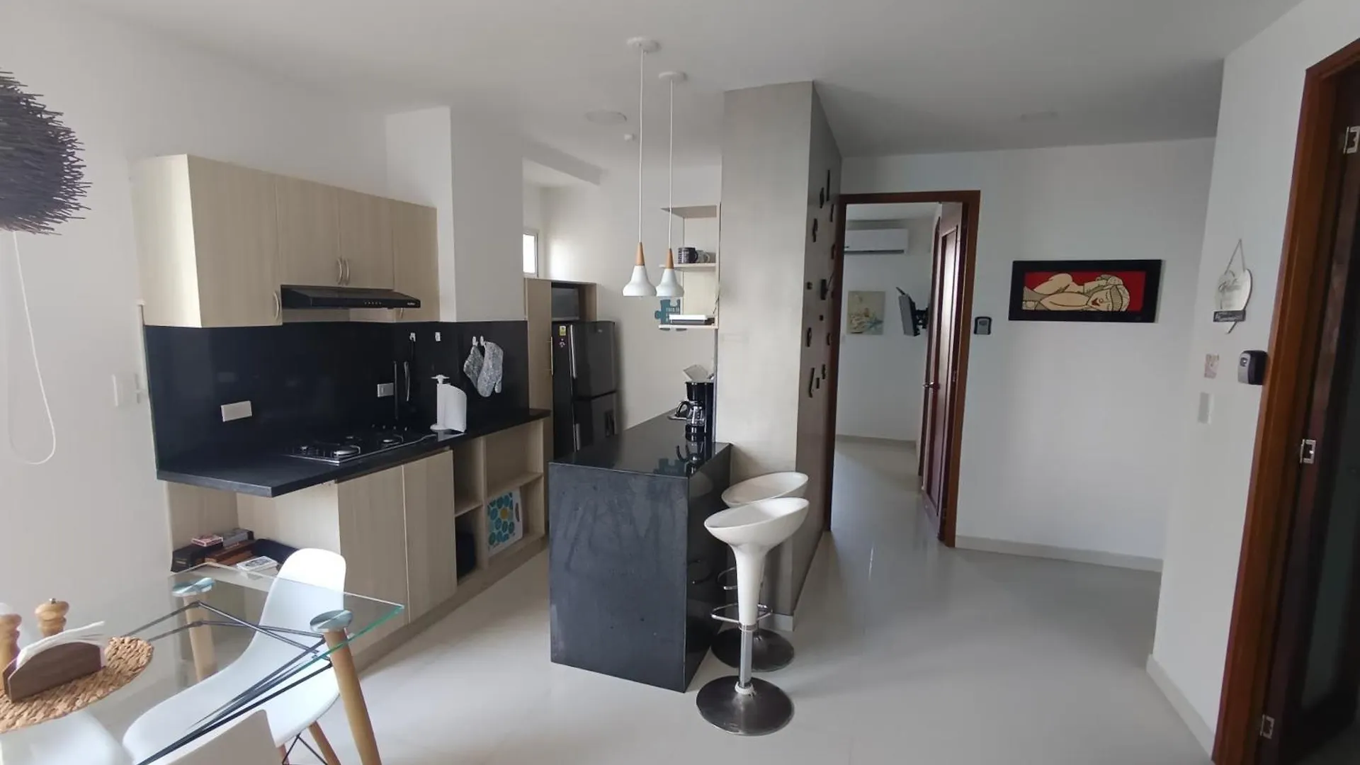 Encantador Apartamento El Laguito Bocagrande Cartagena