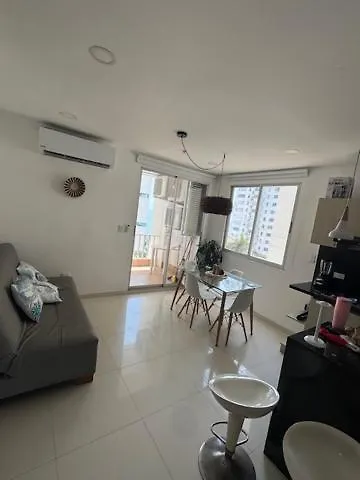 Encantador Apartamento El Laguito Bocagrande Cartagena